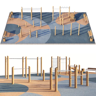 Workout sports ground. Playground — Ver 6