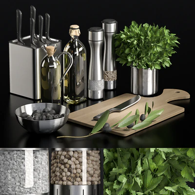 Decorative set for the kitchen — View 1