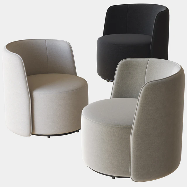 chloe swivel armchair ditre italia — Descargar