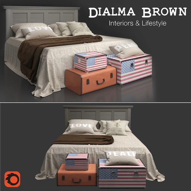 Dialma Brown | Bed DB003543 — Descargar