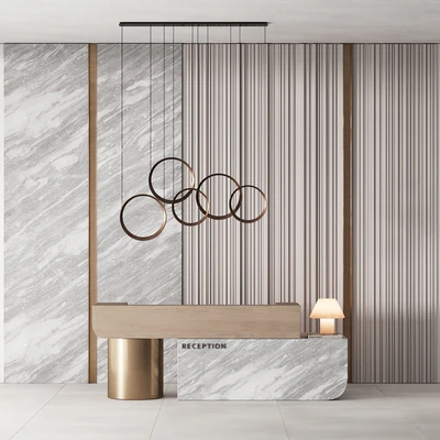 184 office furniture 04 reception desk 04 — Ver 5