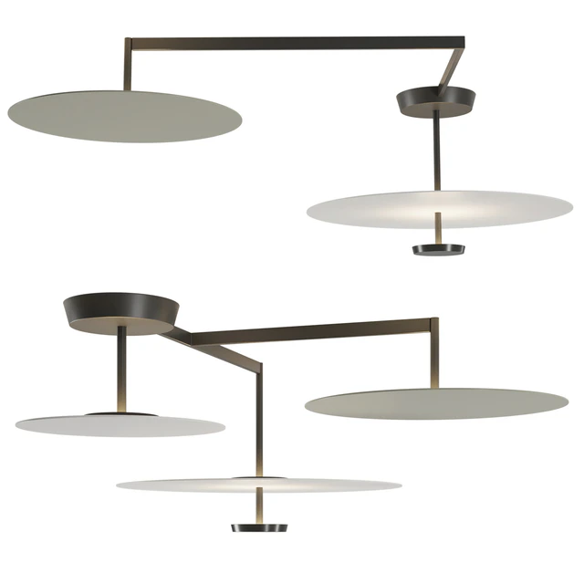 Flat Ceiling Lamp by vibia — Descargar