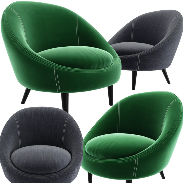 Ether Padded Armchair — Descargar