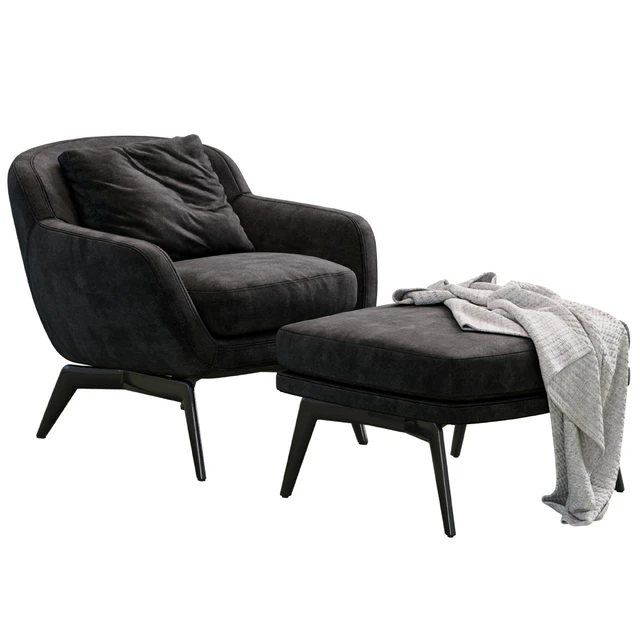 Armchair Belt By Minotti — Descargar