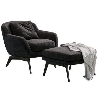 Armchair Belt By Minotti — Ver 3
