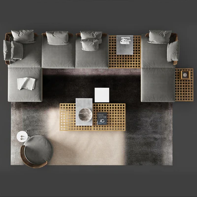 Minotti quadrado — Вид 3