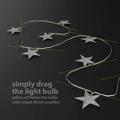 Editable Garland Lights Set 6 — Вид 3