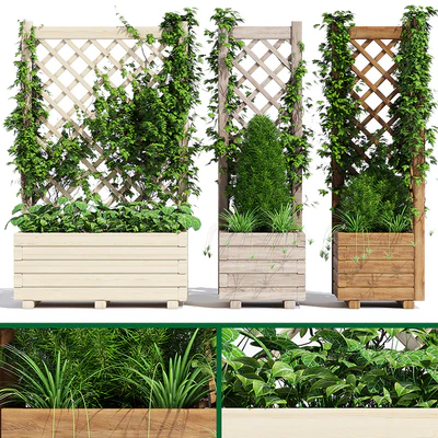 Planter with trellis — Вид 1