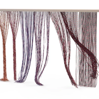 Rope curtains (muslin) 5 — Ver 3