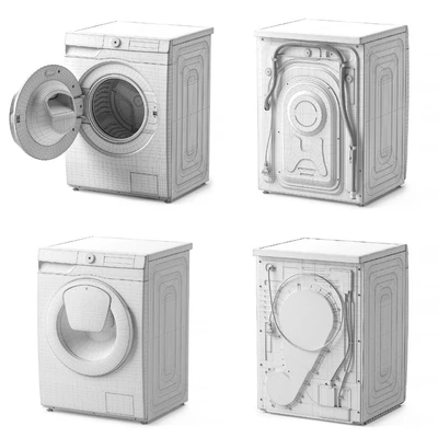 Washing machine and dryer Samsung — Вид 4