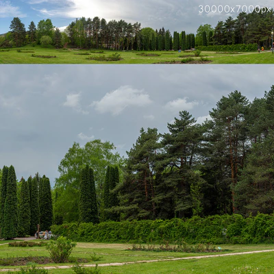 Панорама из парка. 30к — Вид 1