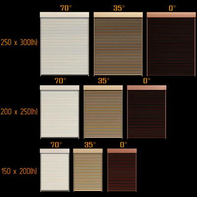 Металлические жалюзи для окон и дверей / Metal blinds for windows and doors — Вид 3
