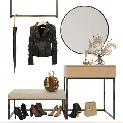 Decorative set in the hall 7 — Ver 1
