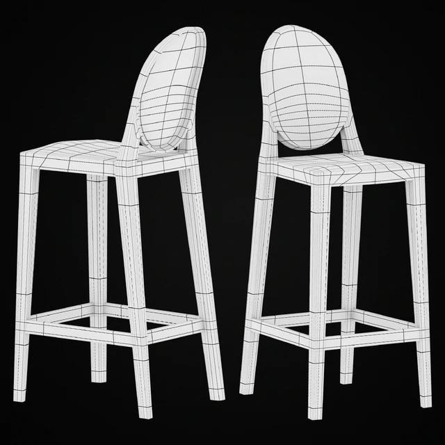Bar stool Kartell One more 5890 — Descargar