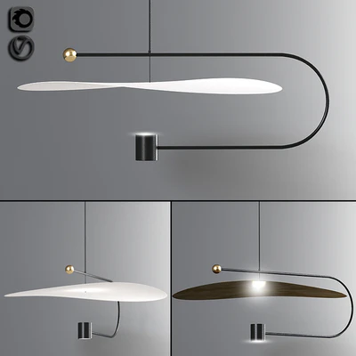 Float Wide Pendant Light — Вид 1