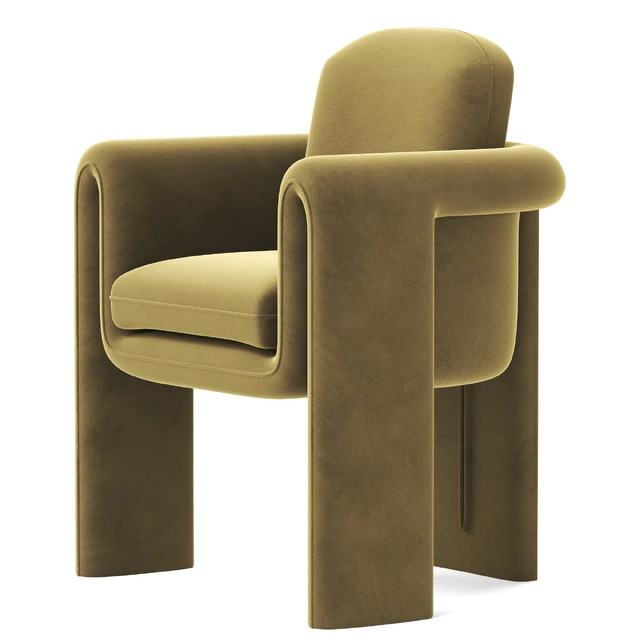 Floria Velvet Chair — Descargar