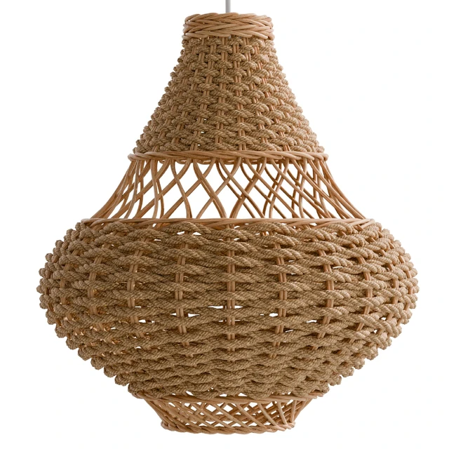Hand Woven Light Shade Pendant — Скачать