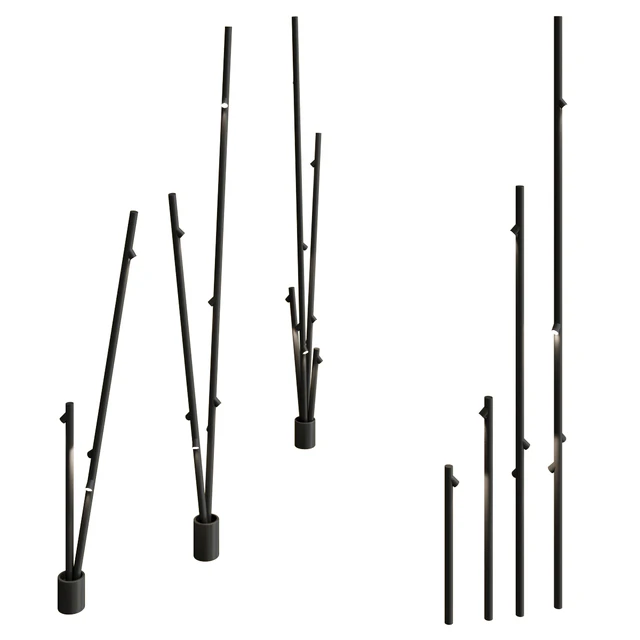 BAMBOO floor lamp By Vibia — Descargar