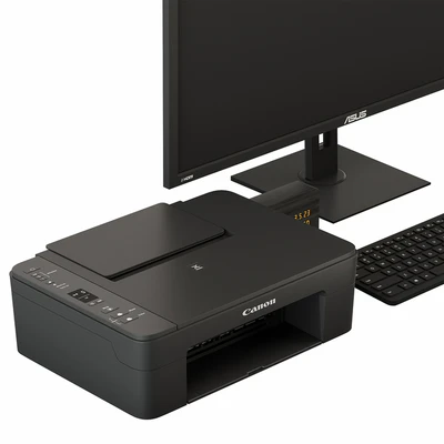 Black Desktop Accessory Set 01 — Ver 4