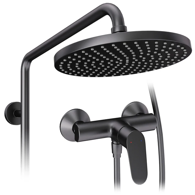 Смесители и душевые системы Hansgrohe black set 170 — Скачать