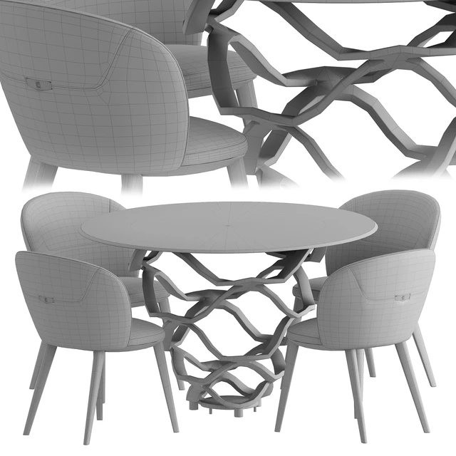 Cantory & Reflex Neolitico dining set — Download