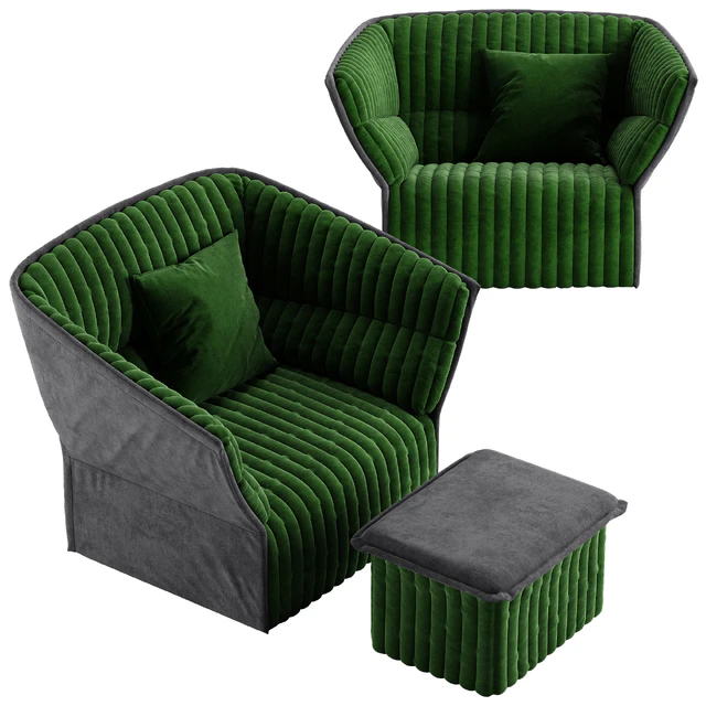 Ligne Roset Moel 2 chair — Скачать