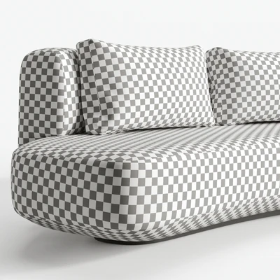Audrey sofa 270 by Gallotti Radice — Вид 3