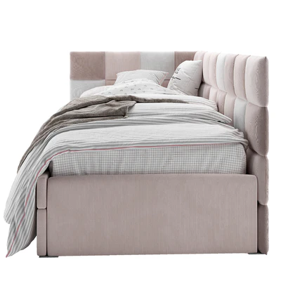 Corner Bed With Panels — Вид 5