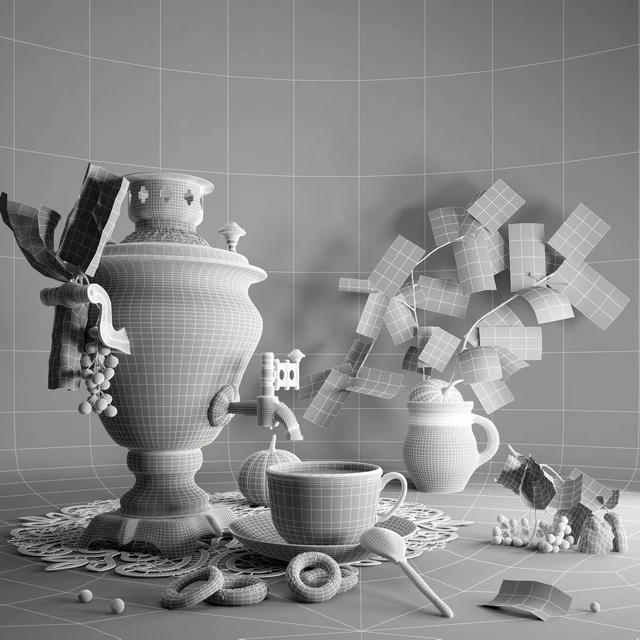 Russian tradition still life — Descargar