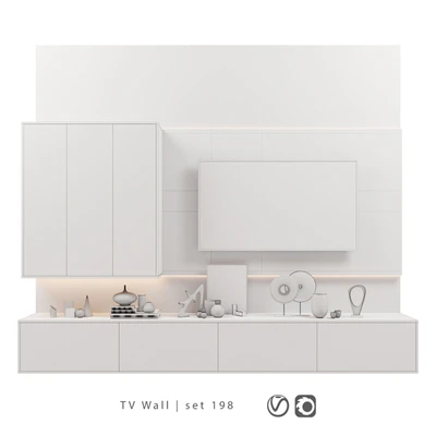 TV Wall | set 198 — Ver 2