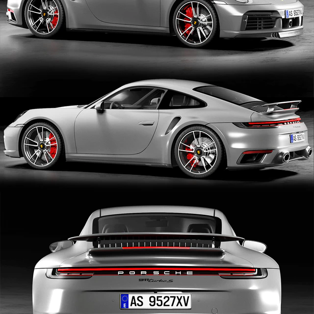 Porsche 911 Turbo S — Скачать
