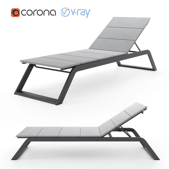Sun lounge chair Cane-line Siesta — Descargar