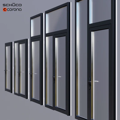 Aluminum doors Schuco — Ver 3