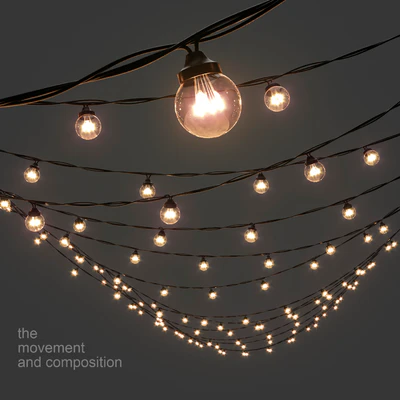 Editable Garland Galaxy Bulb String — Ver 1
