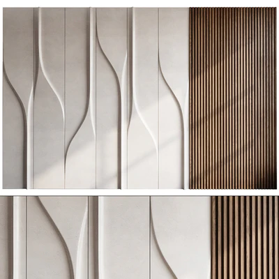 Headboard 3d Wall Panel 33 — Ver 1