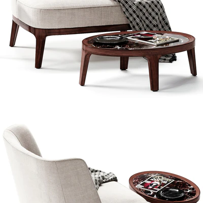 FLEXFORM Dragonfly Armchair — Ver 3