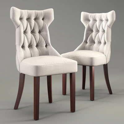 Clairborne tufted dinning chair — Ver 1