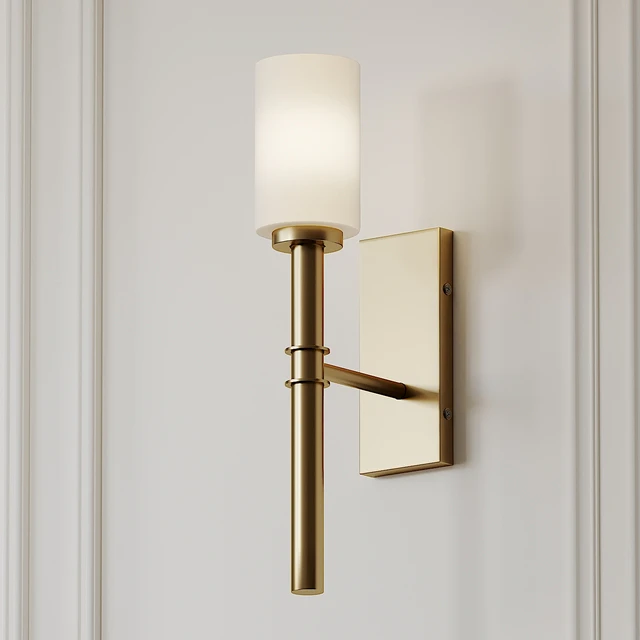 Darrell 1-Light Wallchiere Wall Sconce by Langley Street — Descargar