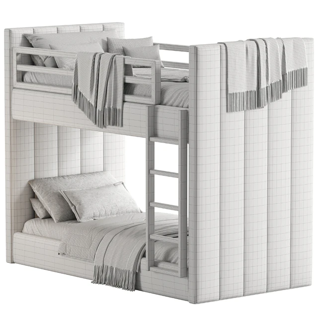 Children's bed bunk Line — Descargar