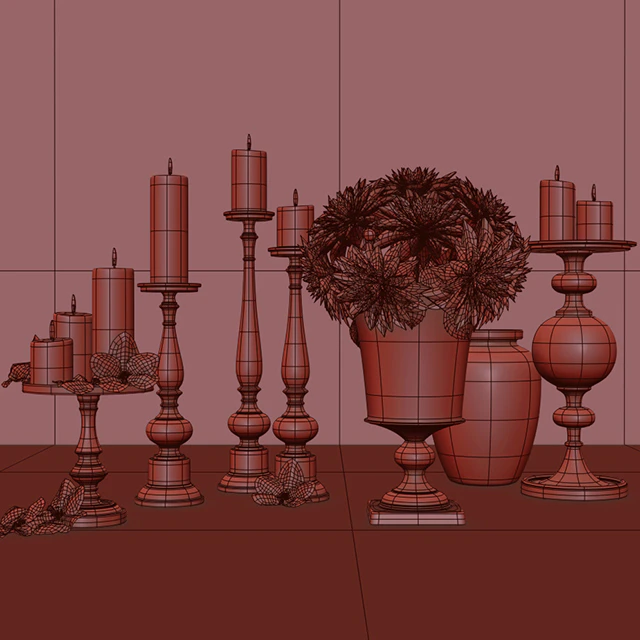 Gold Pillar Holders — Descargar