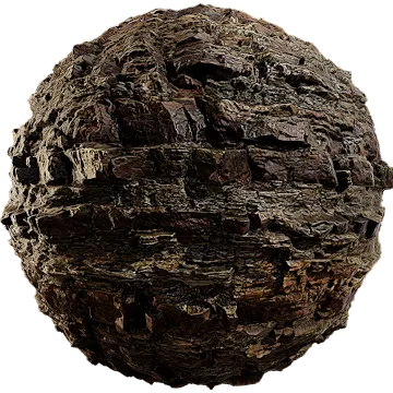 layered rock cliff 011 — Download