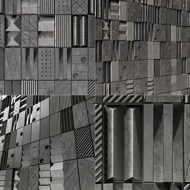 Lithea Maioliche di pietra 3d wall tiles n1 — Скачать