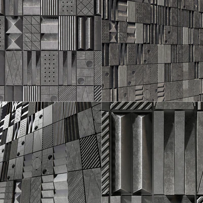 Lithea Maioliche di pietra 3d wall tiles n1 — Вид 3