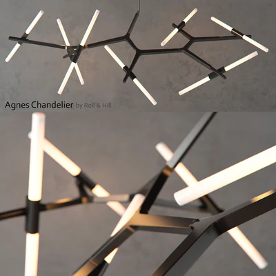 Agnes Chandelier by Roll &amp; Hill — Descargar