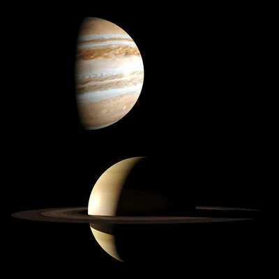 Model of the solar system. — Ver 3