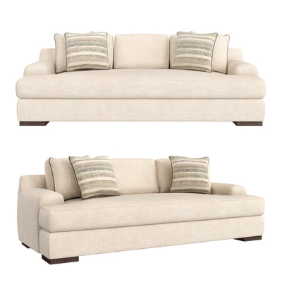 Bernhardt Andie Leather Sofa — Вид 1