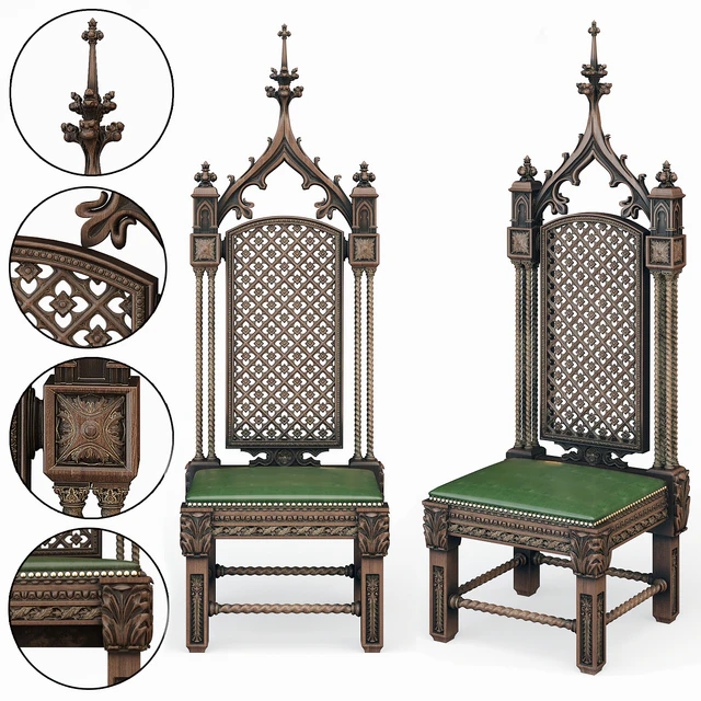Gothic chair — Descargar