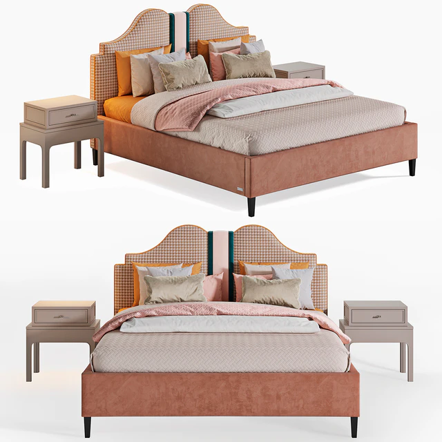 ROOMA design & furniture Bed "Wings by A. Belotserkovets" — Download