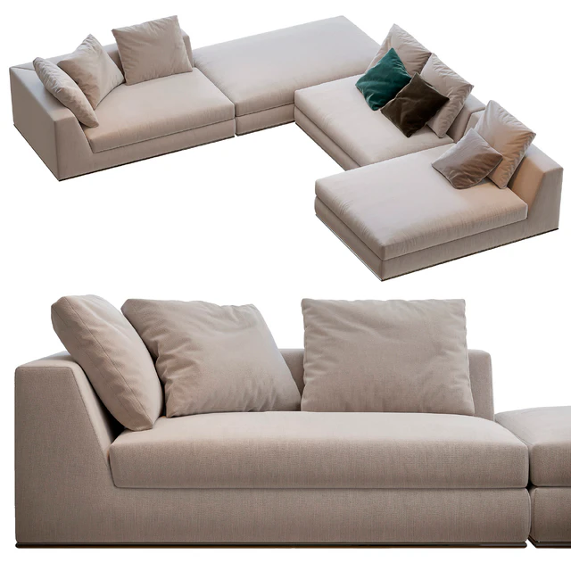 Minotti Hamilton Modulo Sofa — Скачать