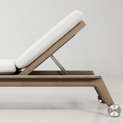 MALTA TEAK CHAISE — Ver 3